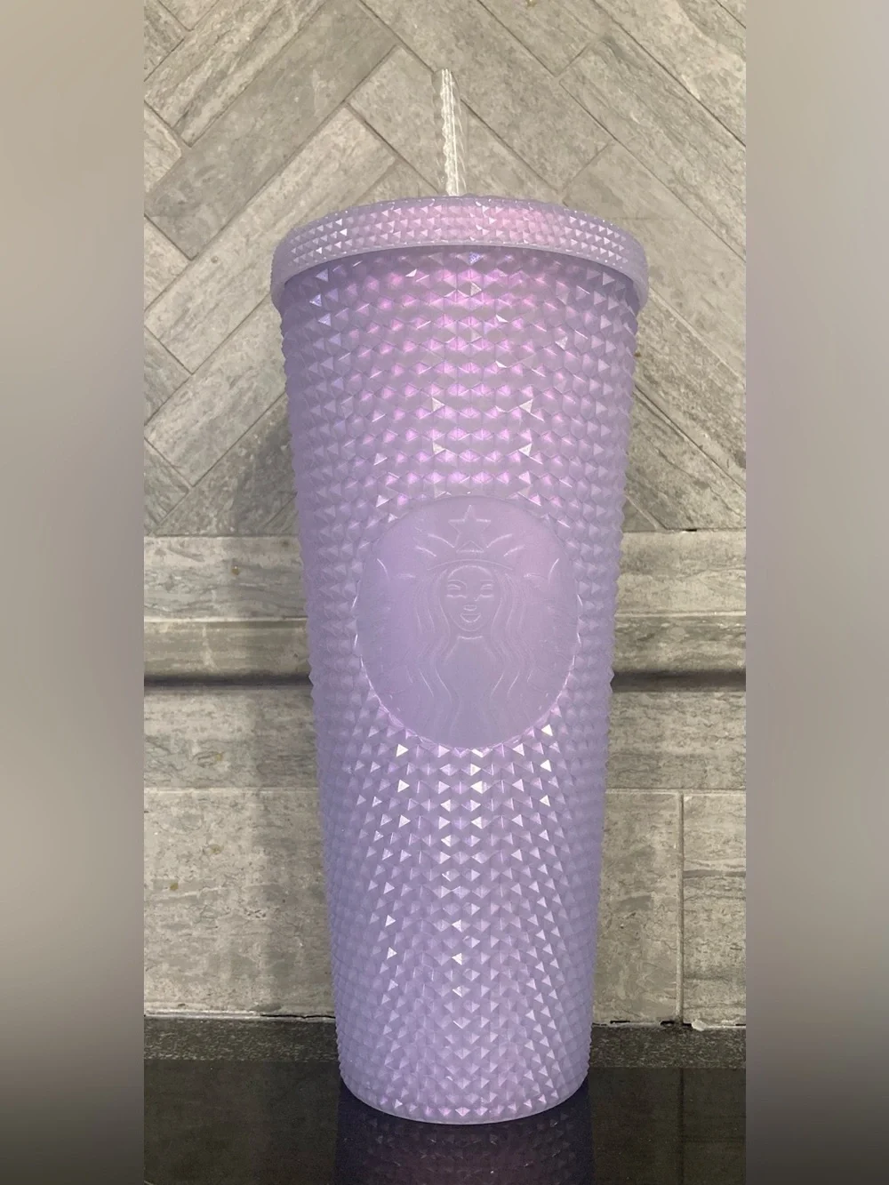 Starbucks 2021 Icy Lavender Studded Tumbler Pair